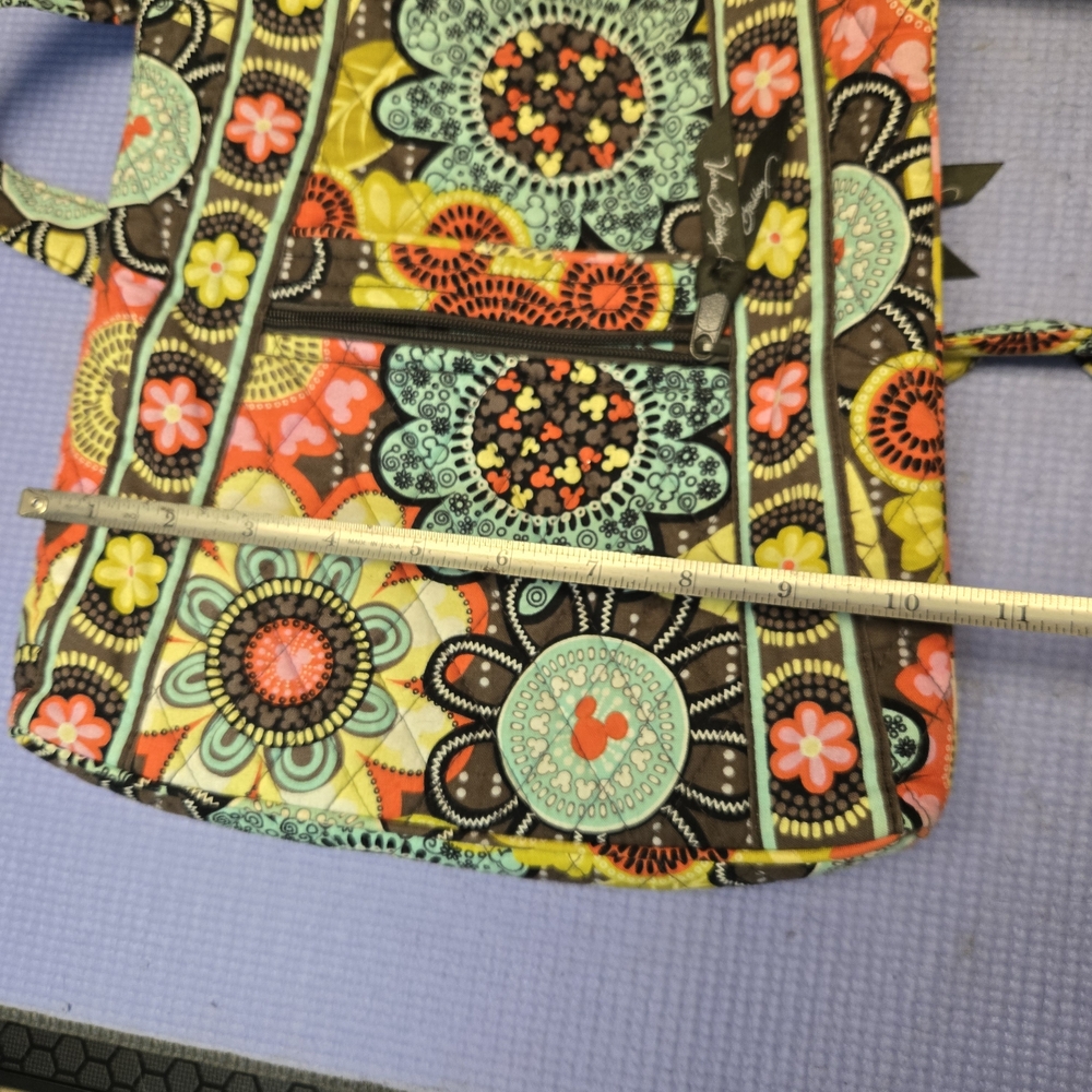 Vera Bradley X Mickey Mouse- Multicolor- Floral- Crossbody- Shoulder Bag- NWOT - Picture 13 of 13